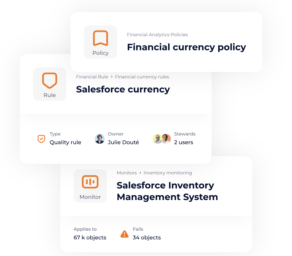 Règles de qualité et politiques de gouvernance dans un outil de Master Data Management