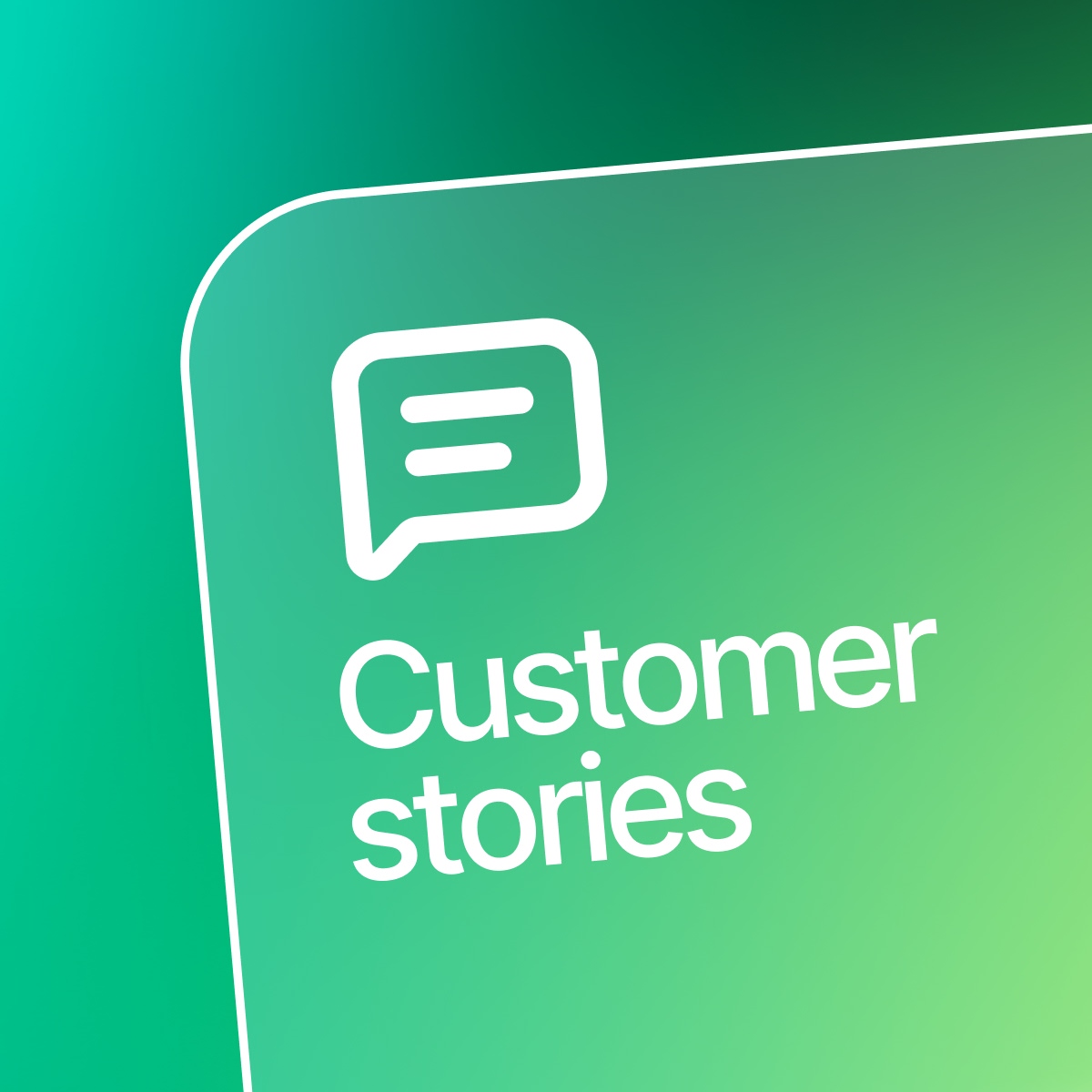 customer stories illustration