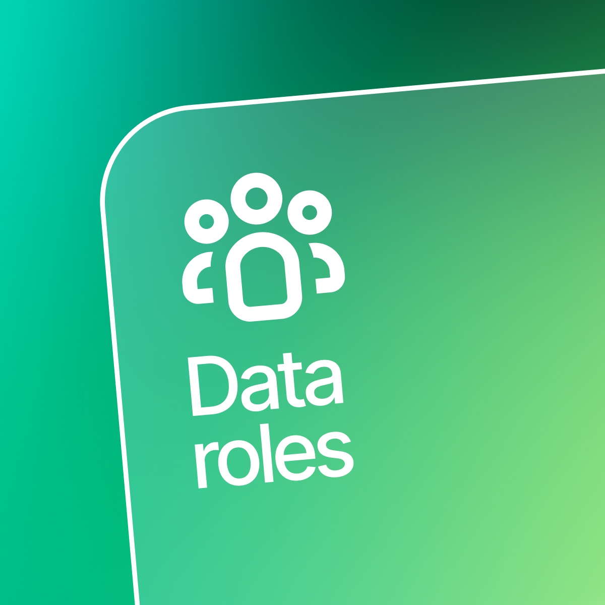data roles illustration
